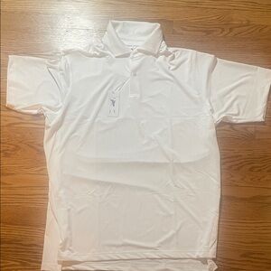 Fairway & Greene Crisp White Polo Shirt